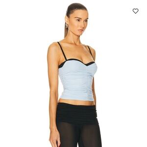 Miaou (NWT) Brand New Renzo Tube Top - Baby Blue